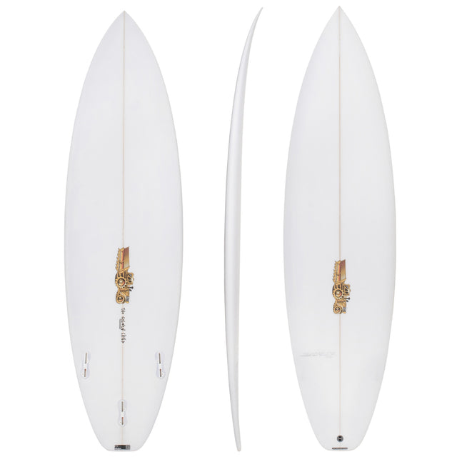 Golden Child Youth 5'5" x 17 3/4" X 2 1/4" - 22.00L, Squash, 3x FCS 2 Fin Boxes, Cobra PU - ID:1128355