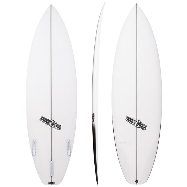Xero Fusion Easy Rider 5'9" x 19 3/4" X  2 9/16" - 31.00L, Squash, 3x  FCS 2 Fin Boxes, PU - ID:1024823