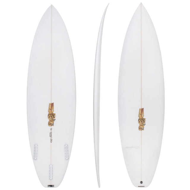 Golden Child Easy Rider 6'0" x 19" X  2 1/2" - 29.60L, Squash, 3x  FCS 2 Fin Boxes, PU - ID:1164284