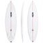 Big Horse 5'11" x 18 3/4" X  2 9/16" - 29.00L, Round, 5x  FCS 2 Fin Boxes [T1], PU - ID:1014931