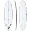 El Baron 6'8" x 20 1/2" X  2 5/8" - 40.00L, Round, 5x  FCS 2 Fin Boxes, EPS - ID:1144996