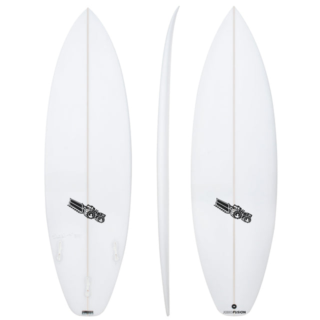 Xero Fusion 6'0" x 20 1/4" X  2 9/16" - 33.80L, Squash, 3x  FCS 2 Fin Boxes, PU - ID:1164273