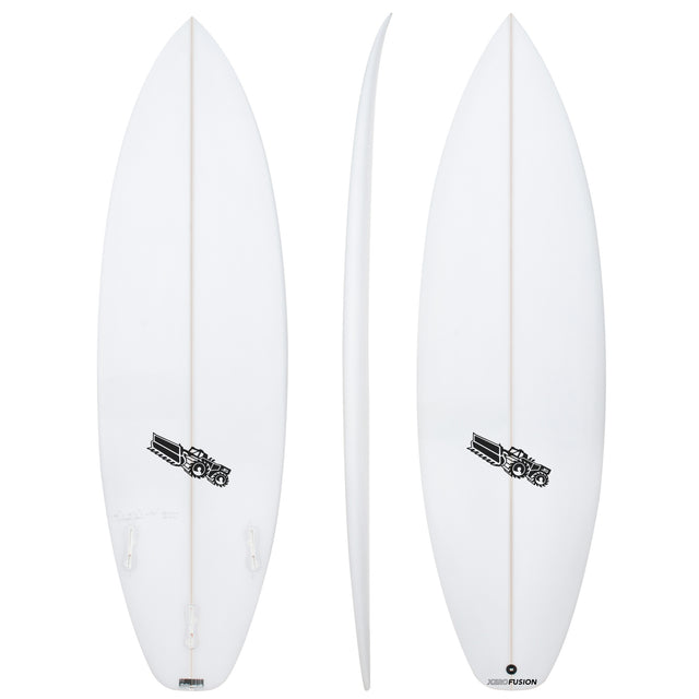 Xero Fusion 5'9" x 19 5/8" X  2 7/16" - 29.90L, Swallow, 5x  FCS 2 Fin Boxes, PU - ID:1156498