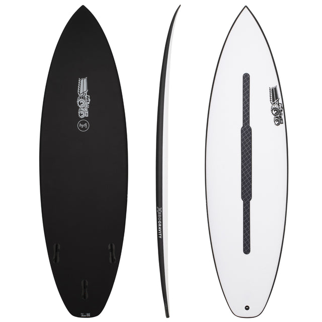 Xero Gravity Easy Rider 6'2" x 20 1/2" X  2 13/16" - 38.40L, Squash, 3x  Futures Fin Boxes, HYFI 3.0 - ID:1025786