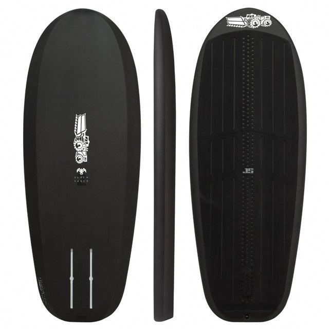 Black Eagle 2 4'0" x 18 1/2" X  2 3/4" - 30.00L, Squash, 2x  Futures Fin Boxes, Foil Board - ID:886628