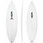 Monsta Youth 5'1" x 17" X  2 1/16" - 18.90L, Squash, 3x  FCS 2 Fin Boxes, Cobra PU - ID:1128330
