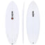 Flame Fish 5'7" x 21 1/4" X  2 9/16" - 35.00L, Squash, 5x  FCS 2 Fin Boxes, EPS - ID:1128084