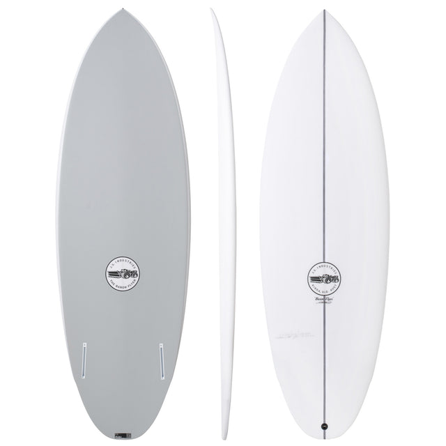 Baron Flyer 5'11" x 21 1/4" X  2 11/16" - 37.40L, Round, 2x  Futures Fin Boxes, PU - ID:1028740