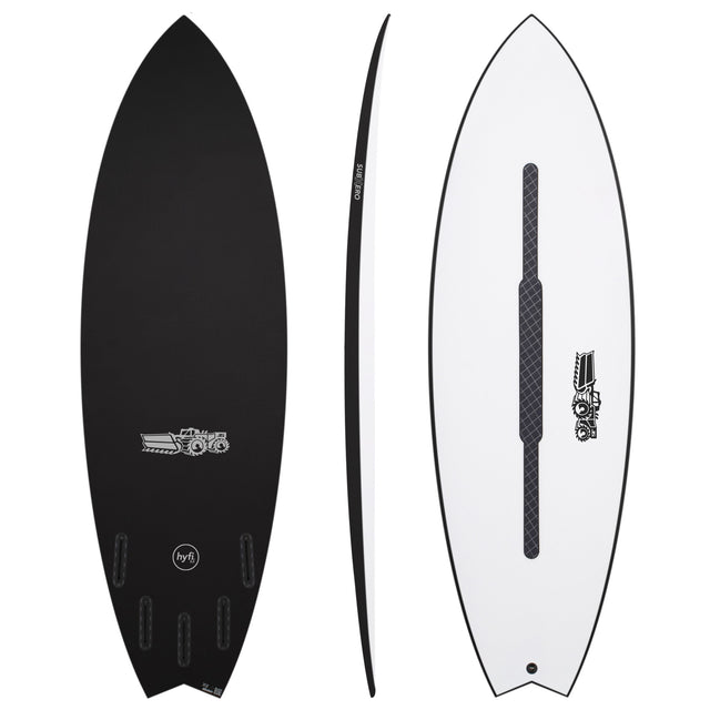 Sub Xero 6'0" x 21 1/8" X  2 15/16" - 40.90L, Swallow, 5x  FCS 2 Fin Boxes, HYFI 3.0 - ID:1116496