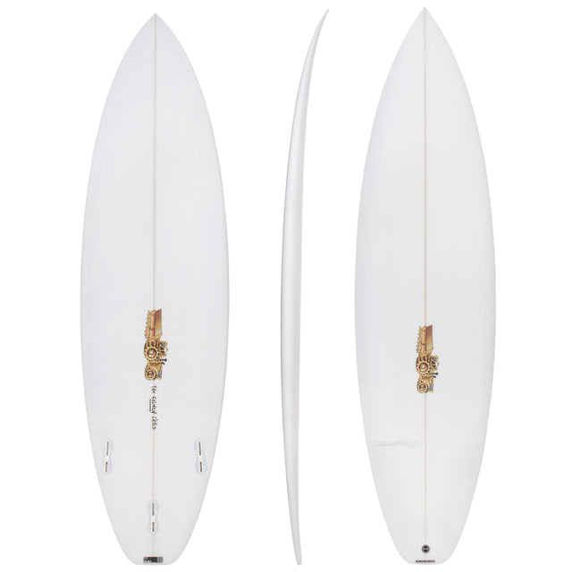 Golden Child Youth 5'6" x 18" X  2 1/4" - 22.70L, Squash, 3x  FCS 2 Fin Boxes, Cobra PU - ID:1128329