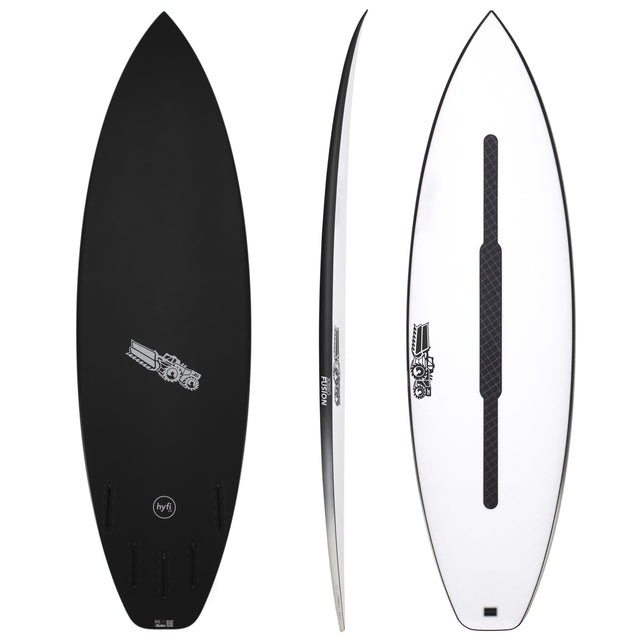 Xero Fusion 5'11" x 20" X  2 1/2" - 32.10L, Squash, 5x  FCS 2 Fin Boxes, HYFI 3.0 - ID:1145131