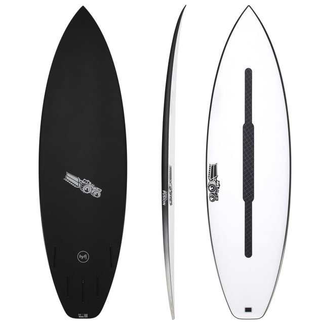 Xero Fusion 5'10" x 19 3/4" X  2 7/16" - 30.50L, Squash, 5x  FCS 2 Fin Boxes, HYFI 3.0 - ID:1023867