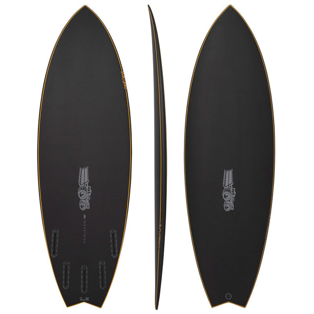 Sub Xero 5'8" x 20 1/2" X  2 11/16" - 33.80L, Swallow, 5x  FCS 2 Fin Boxes, Carbotune - ID:945874