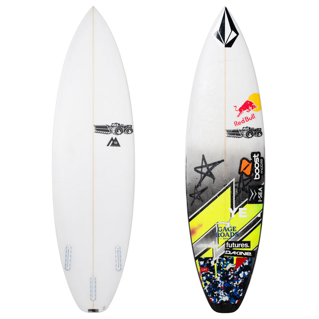 Monsta 10 6'0" x 19 1/4" X  2 9/16" - 31.17L, 3x  Futures Fin Boxes, PU [Good] - ID:1040435