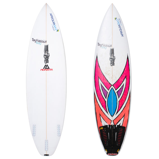 ラムジ・ブキアム Monsta 6'2"1/2 x 19 3/8" X  2 3/4" - 33.42L, 3x  Futures Fin Boxes, PU [Good] - ID:1108592